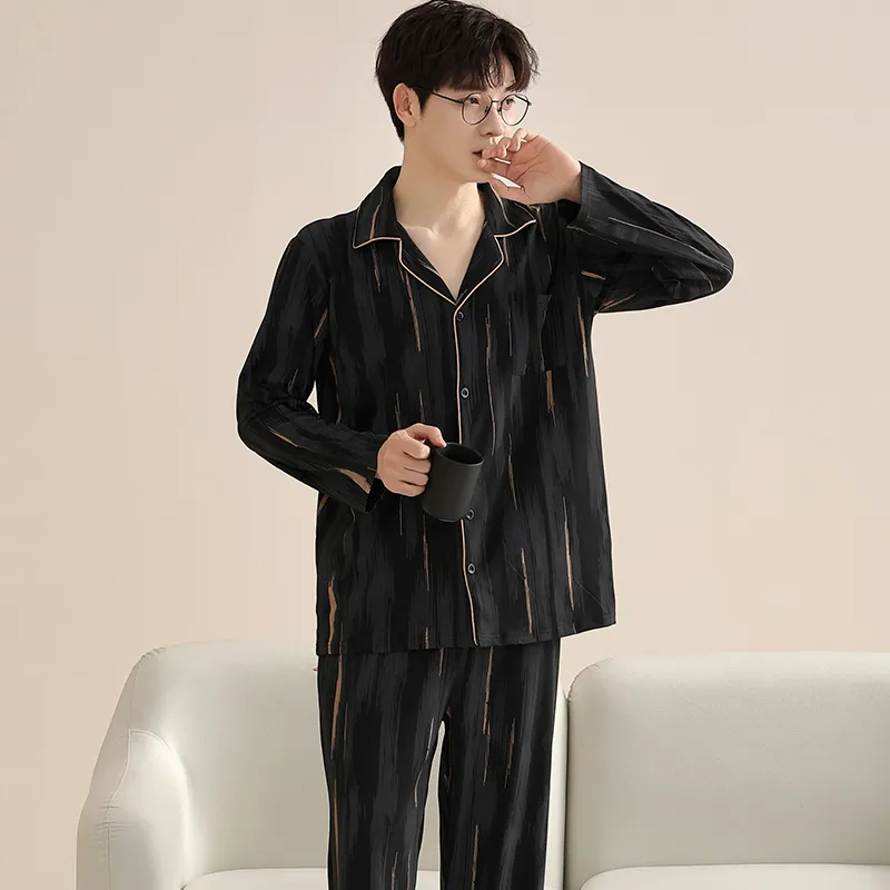 Mulong family Men Pajama Sets-1