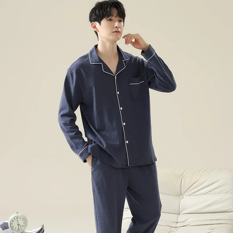 Mulong family Men Pajama Sets-3