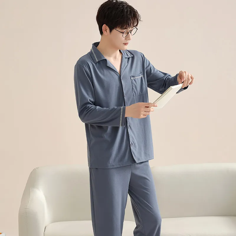 Mulong family Men Pajama Sets-3