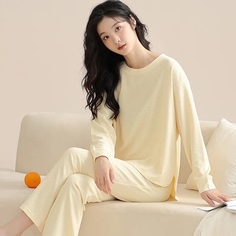Mulong Family Pajama Set Spring Women's-4