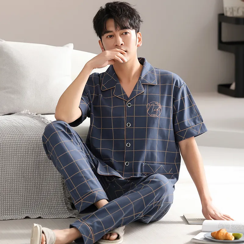 Mulong family Men Pajama Sets-4
