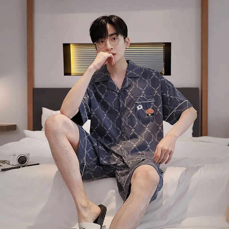 Mulong family Men Pajama Sets-3