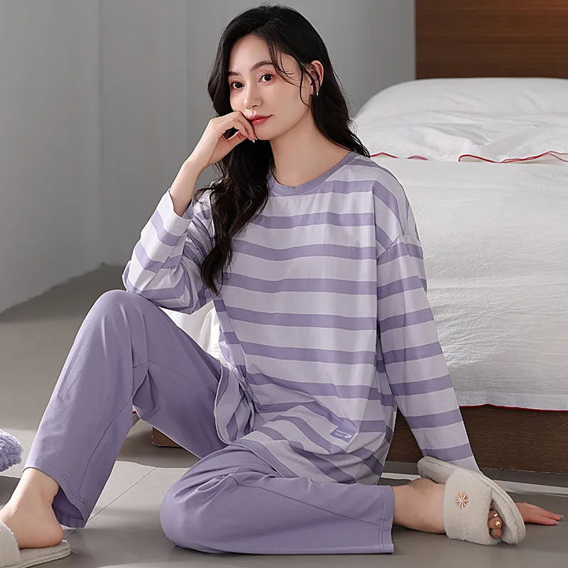 Mulong Family Pajama Set Women's Violet-5