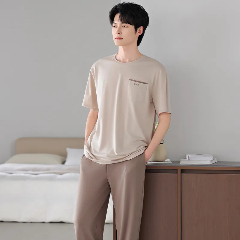 Mulong family Men Pajama Sets-4