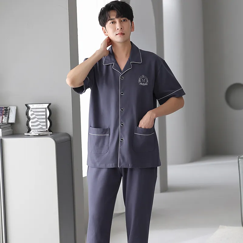 Mulong family Men Pajama Sets-2