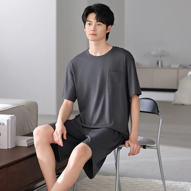 Mulong family Men Pajama Sets-3