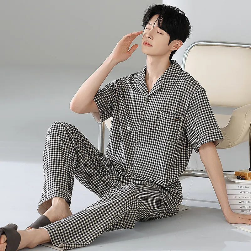 Mulong family Men Pajama Sets-3