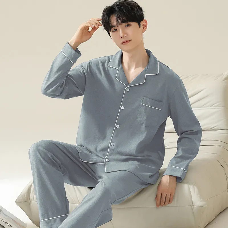 Mulong family Men Pajama Sets-3