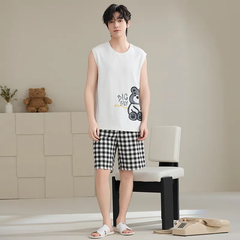 Mulong family Men Pajama Sets-1