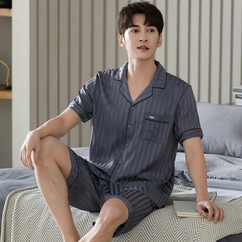 Mulong family Men Pajama Sets-3