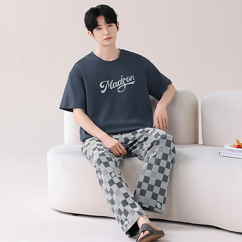 Mulong family Men Pajama Sets-2