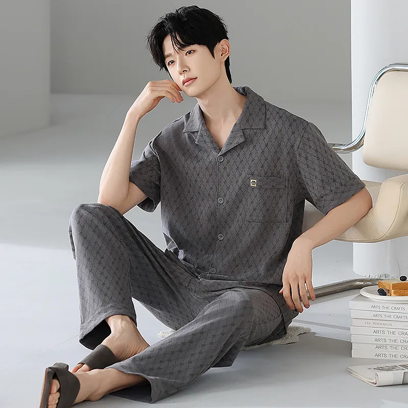 Mulong family Men Pajama Sets-2