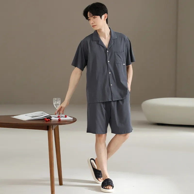 Mulong family Men Pajama Sets-1