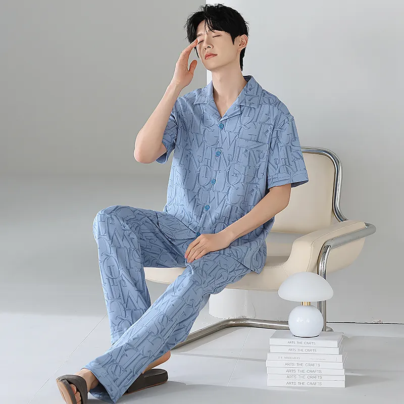 Mulong family Men Pajama Sets-1