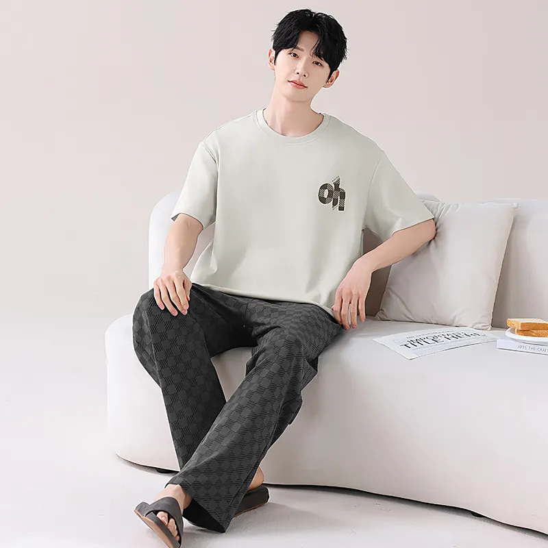 Mulong family Men Pajama Sets-3