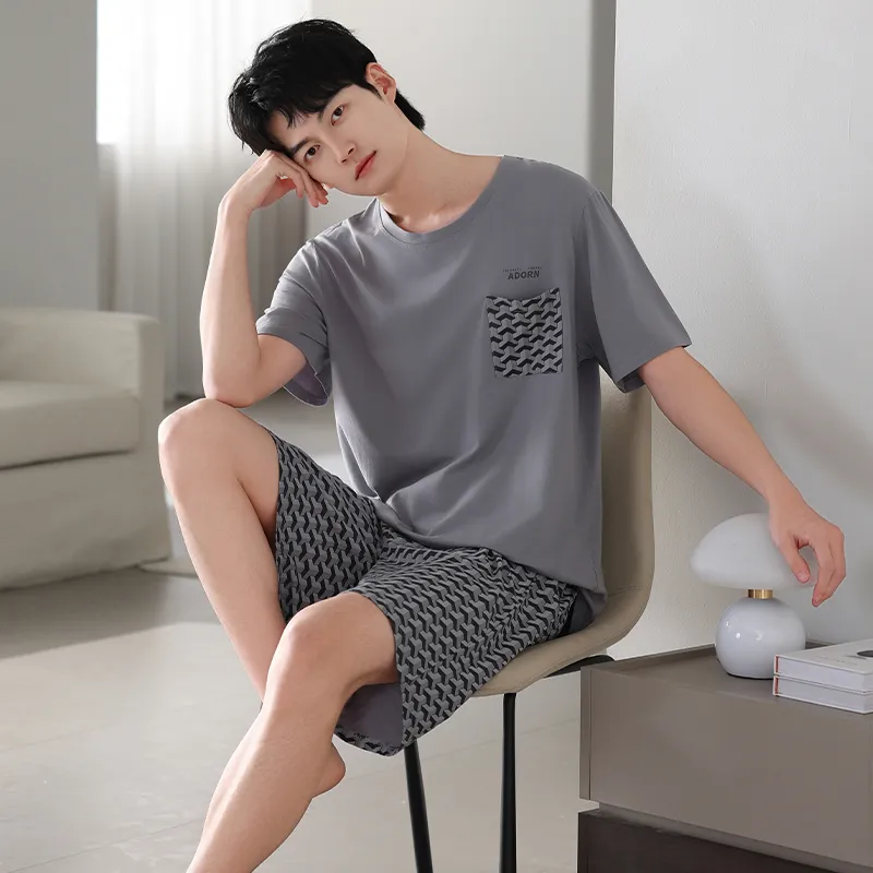Mulong family Men Pajama Sets-2