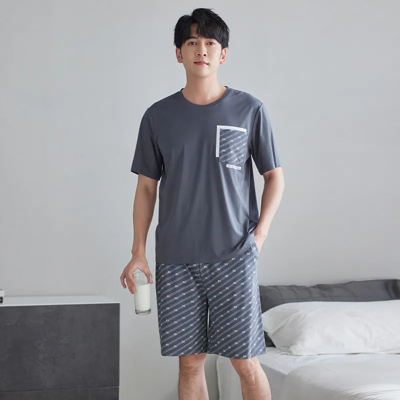 Mulong family Men Pajama Sets-1