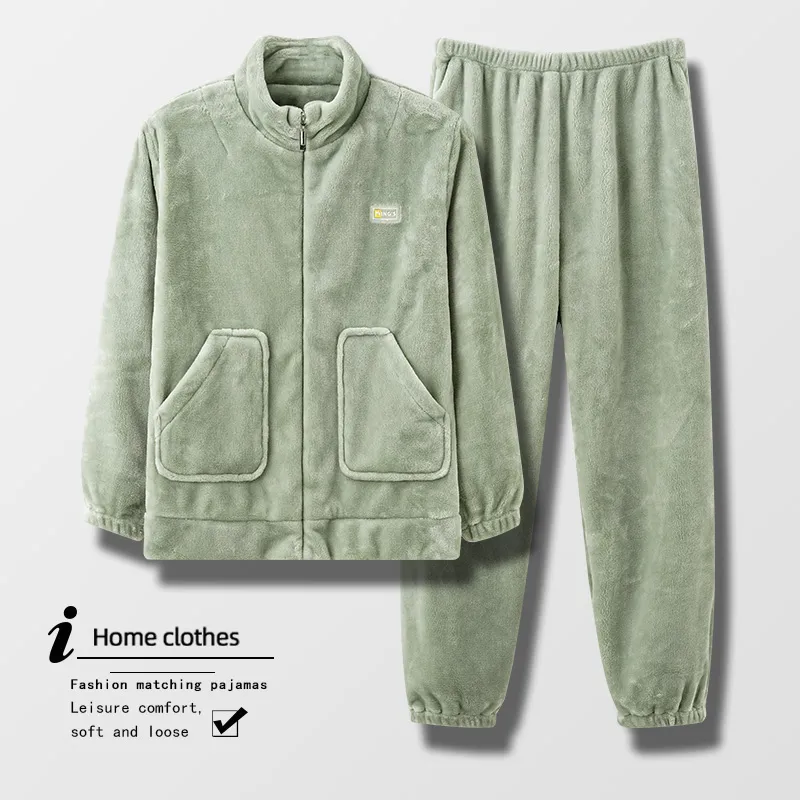 Mulong Family Pajama Set Women's Light Green-2