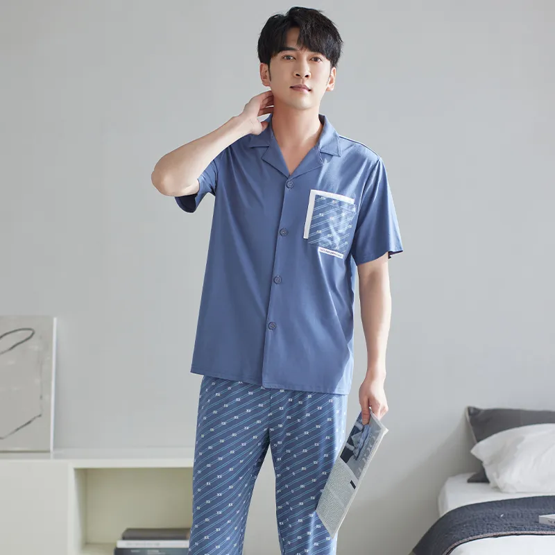 Mulong family Men Pajama Sets-2