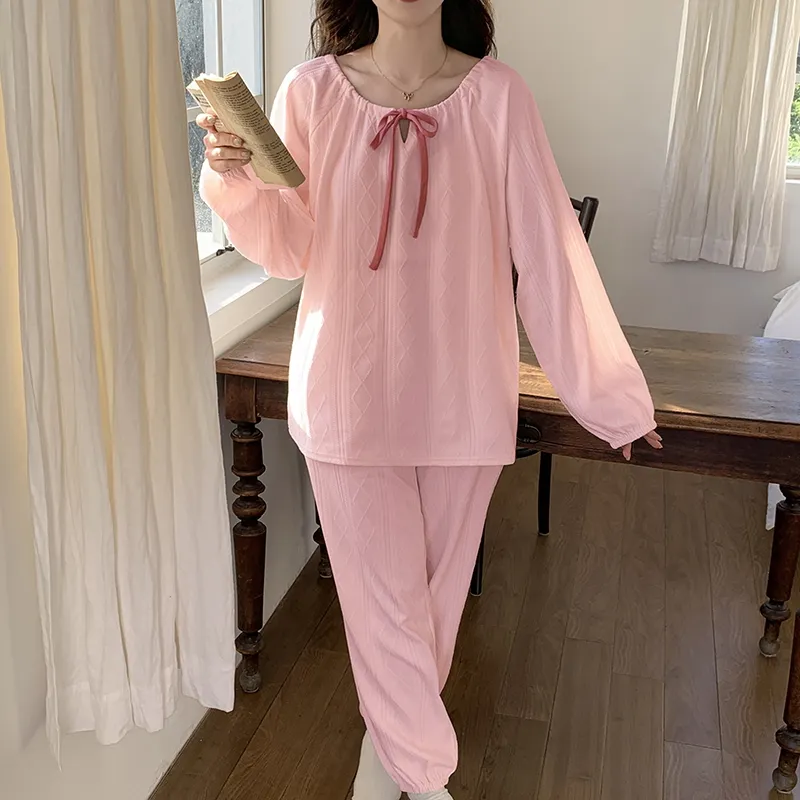 Mulong Family Pajama Set Women's Pink-8