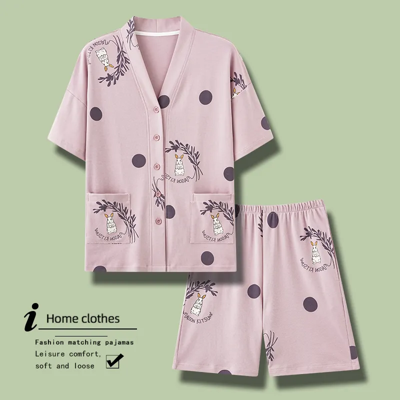 Mulong Family Pajama Set Women's Light Purple-2
