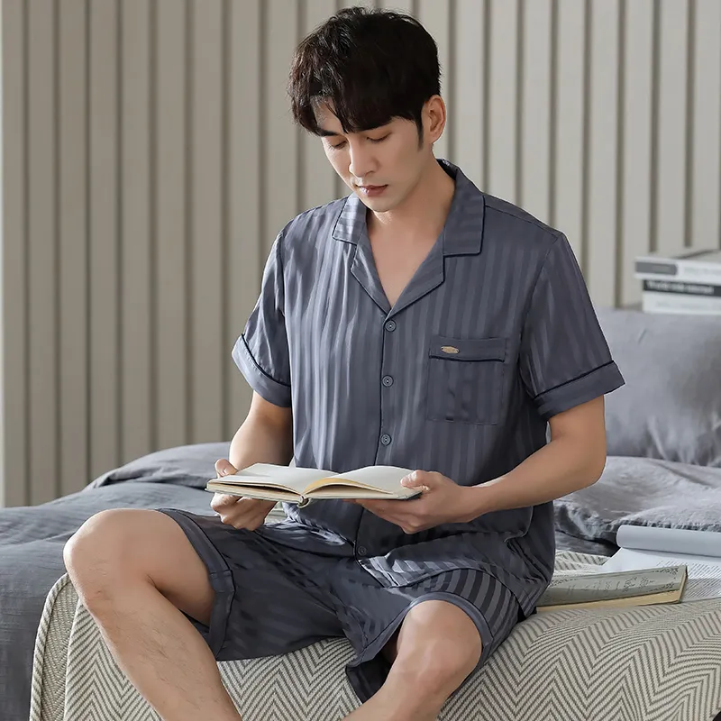 Mulong family Men Pajama Sets-4