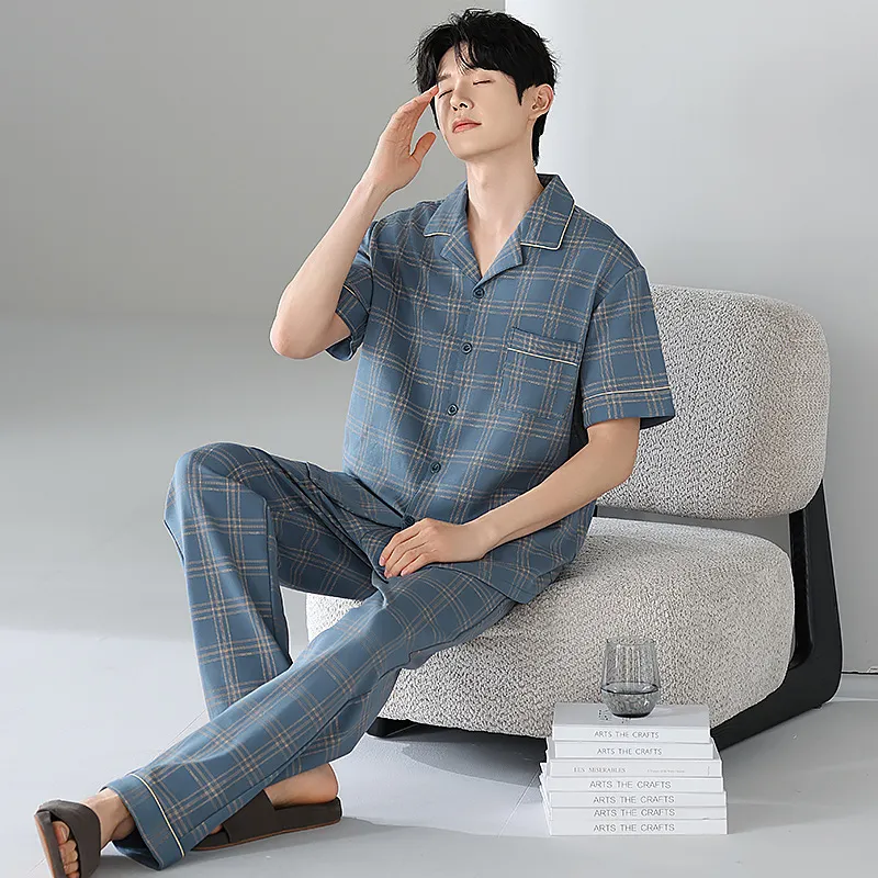 Mulong family Men Pajama Sets-3