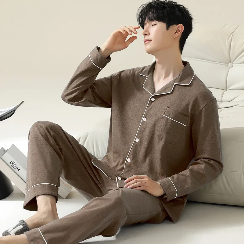 Mulong family Men Pajama Sets-3