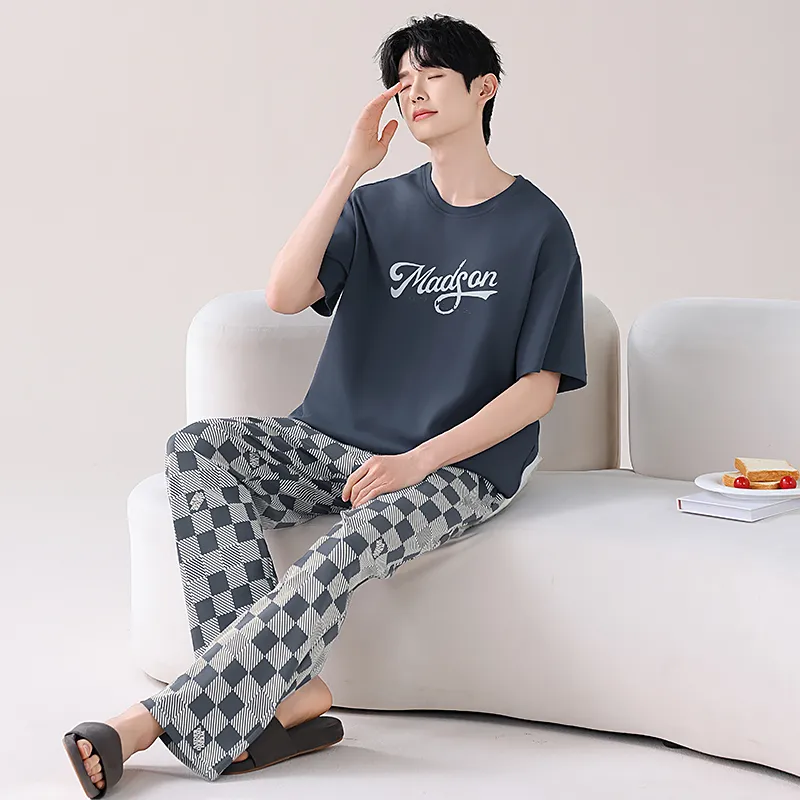 Mulong family Men Pajama Sets-1