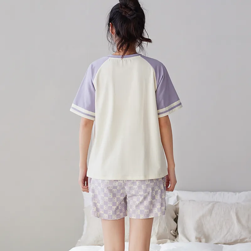 Mulong Family Pajama Set Women's Light Purple-1