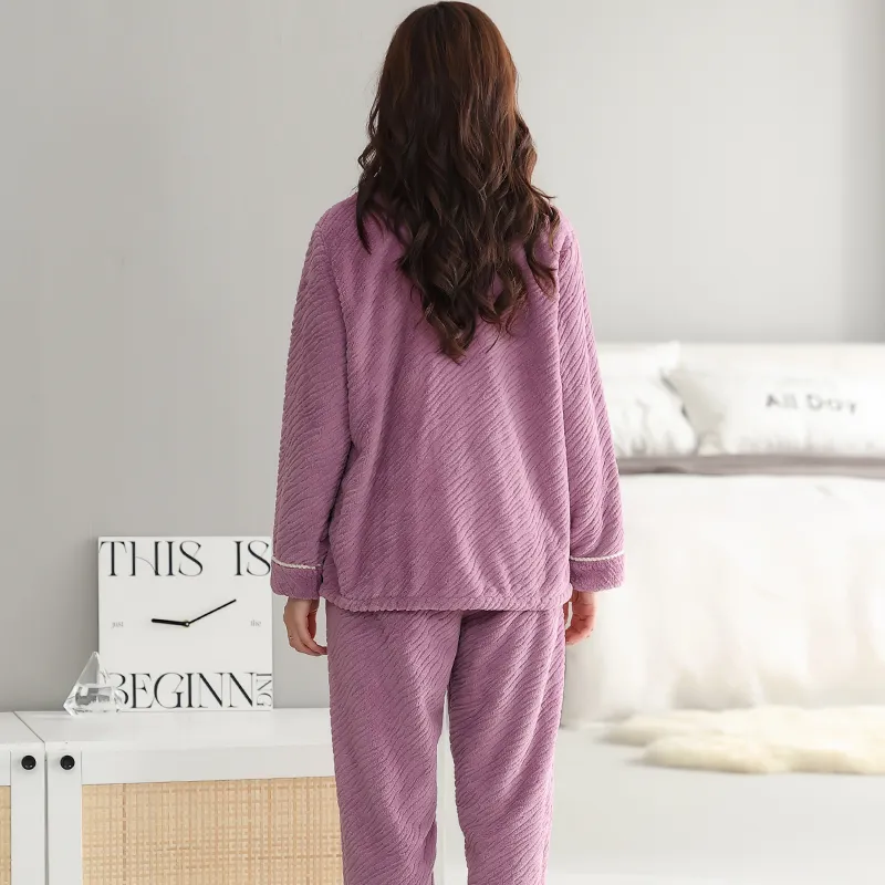 Mulong Family Pajama Set Women's Violet-1