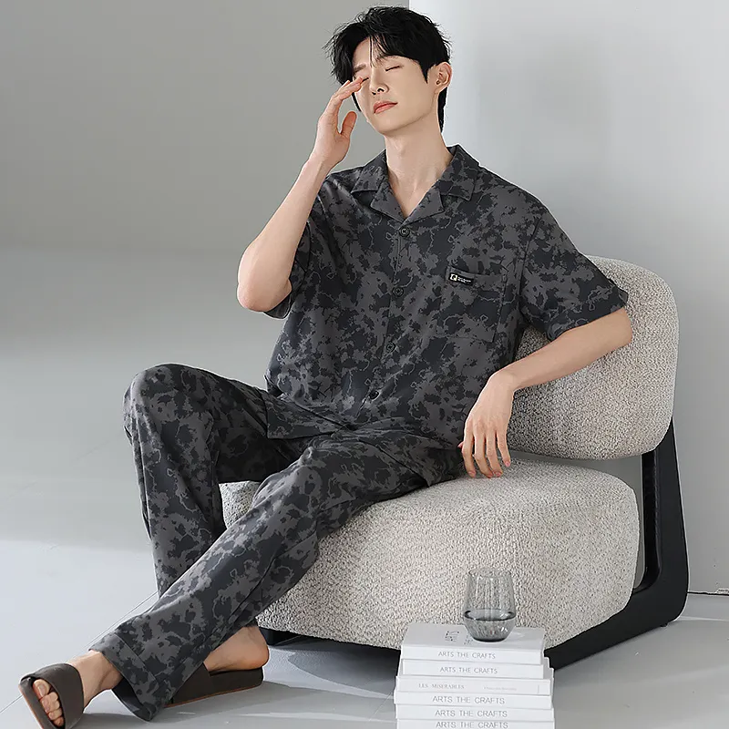 Mulong family Men Pajama Sets-2