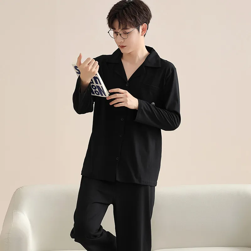 Mulong family Men Pajama Sets-3
