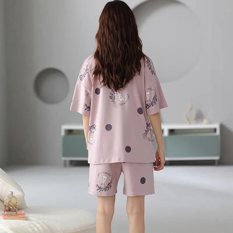 Mulong Family Pajama Set Women's Light Purple-1