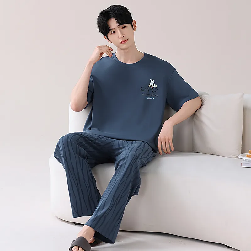 Mulong family Men Pajama Sets-1
