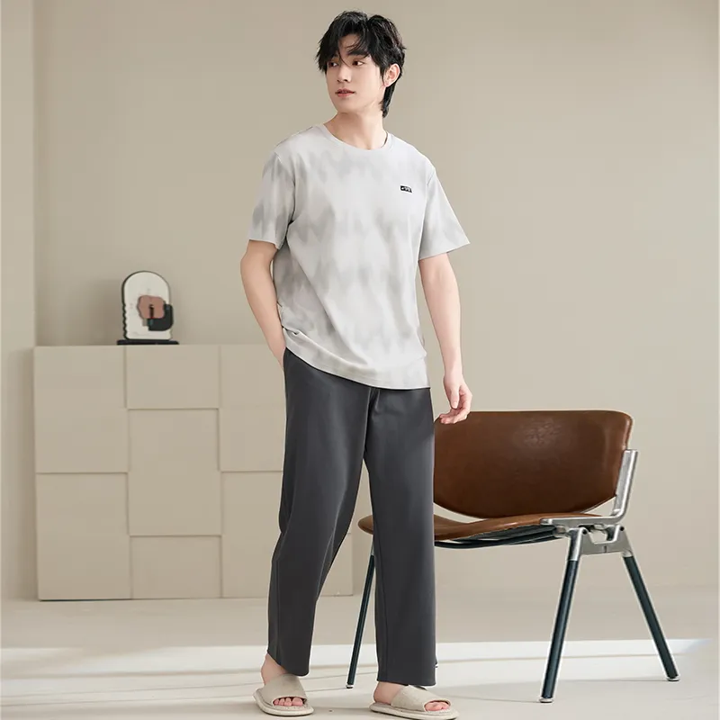 Mulong family Men Pajama Sets-3