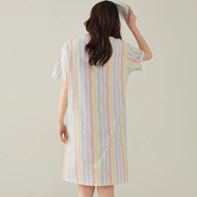Mulong Family Nightgown Women's Rainbow-1