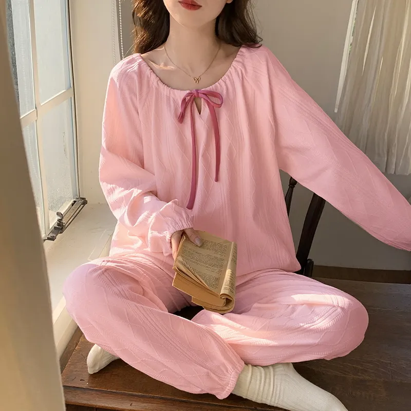 Mulong Family Pajama Set Women's Pink-10