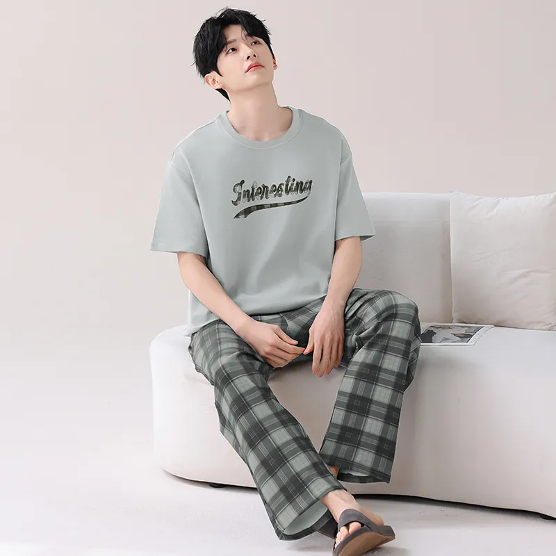 Mulong family Men Pajama Sets-2