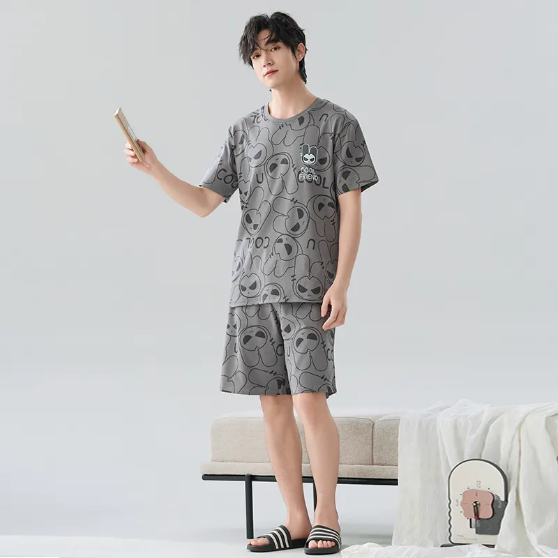 Mulong family Men Pajama Sets-2