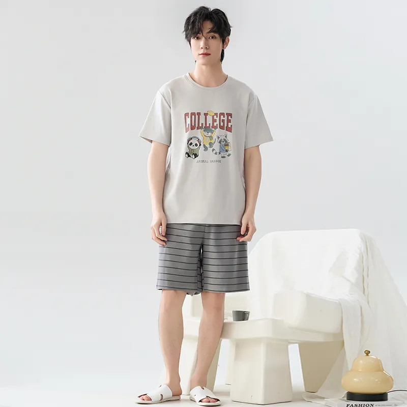 Mulong family Men Pajama Sets-1