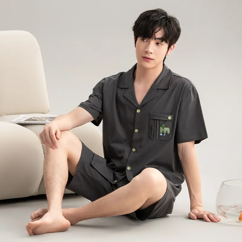 Mulong family Men Pajama Sets-1