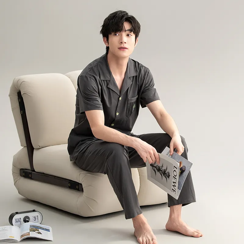 Mulong family Men Pajama Sets-1