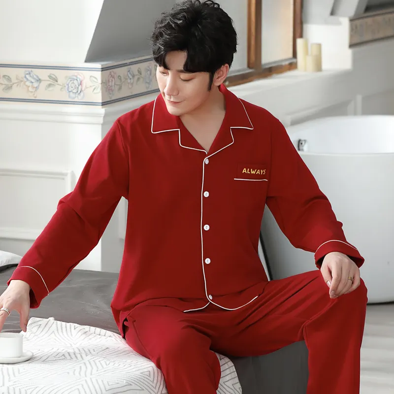 Mulong family Men Pajama Sets-3