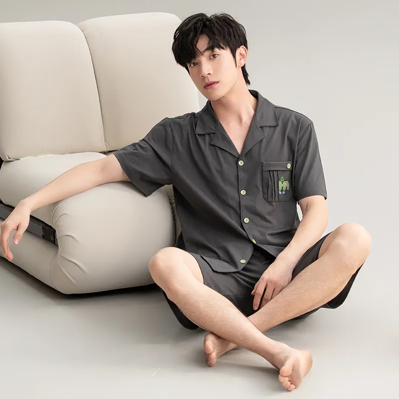Mulong family Men Pajama Sets-2