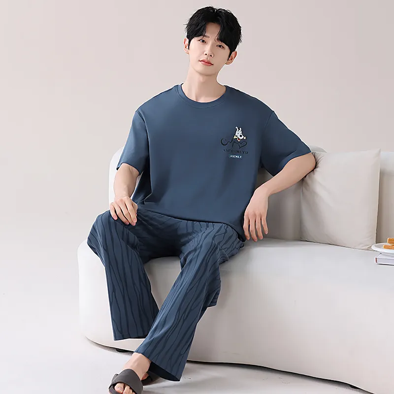 Mulong family Men Pajama Sets-2
