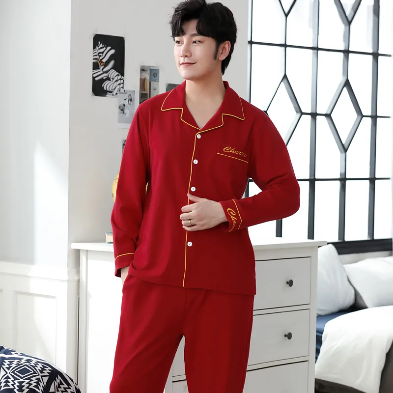 Mulong family Men Pajama Sets-1