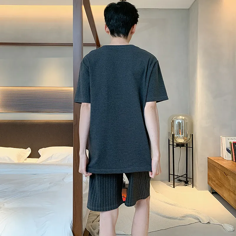 Mulong Family Pajama Set Men's Black-1