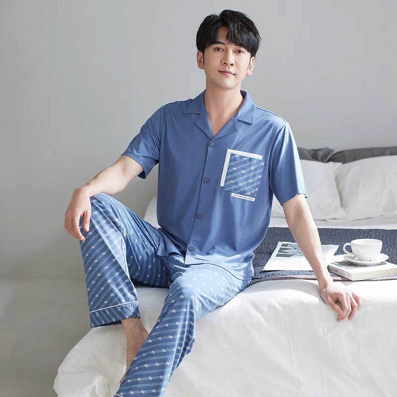 Mulong family Men Pajama Sets-1
