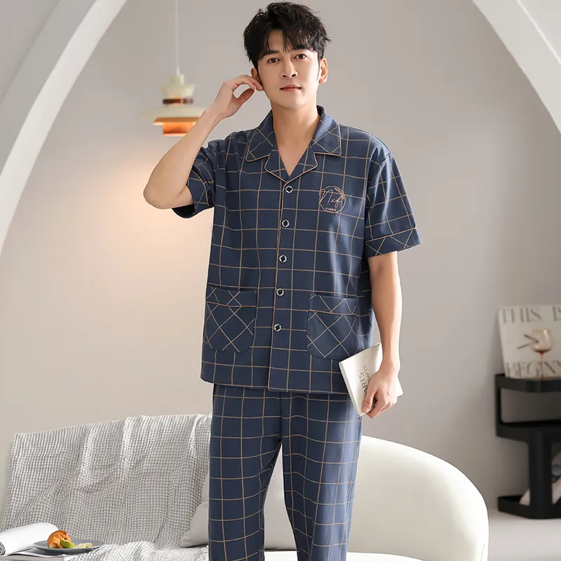 Mulong family Men Pajama Sets-2